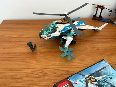 Lego zanes helicopter