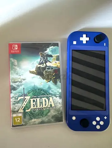 Nintendo Switch Lite (Blue) with The Legend of Zelda: Tears of the Kingdom