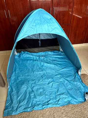 Blue small camp