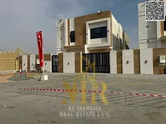 Luxury Villa for Sale in Al Helio 1 – Ajman | 4 Master Bedrooms | High-End Finishes | Registration