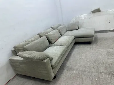 Looks great condition west elm lshape sofa