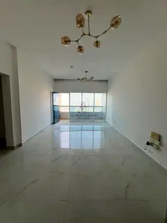 3-Bedroom Apartment for Rent in Al Khan, Sharjah | First-Row Corniche Tower, Panoramic Open Views,
