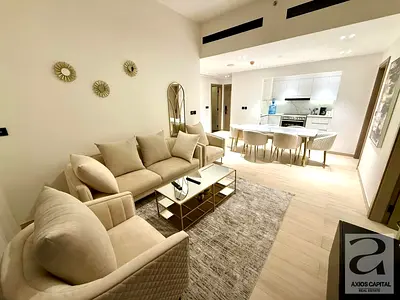 Skyline View 3BR | Furnished Apartment | Balcony