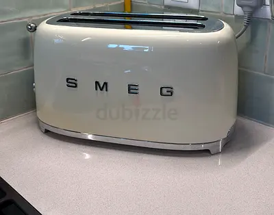 SMEG 4-Slice Retro Toaster - Cream