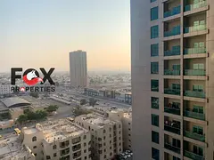 1-bedroom apartment with hall for annual rent in City Tower, Ajman\ Balcony\ Open view\ 2 bathrooms\