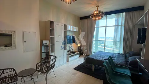 Furnished Studio | Bayz by Danube | Balcony with City View