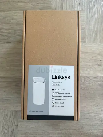Linksys Velop Pinnacle 2.0 Mesh Wi-Fi 7 Router (NEW - BOXED)
