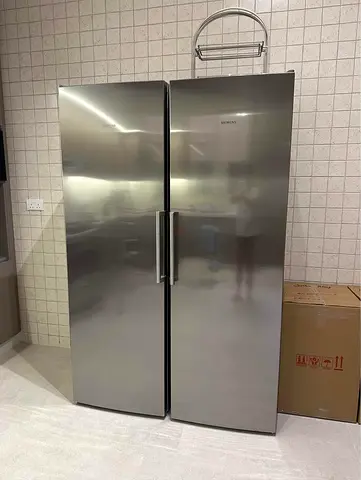 Siemens Stainless Steel separate Fridge Freezer