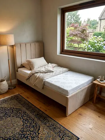 Single Bed With Mattress New For Sale