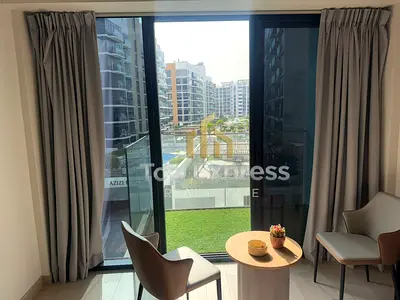 Pool View Studio | Azizi Riviera 41 | Furnished