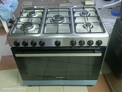 BOSCH German Engineering Latest New Model Full Gas 5 Burner Cooker Range Size 90 X 60cm