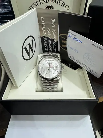 West End Watch Co. Automatic Stainless Steel Men's Watch with Box
