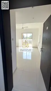 For rent: First-time occupancy apartment in Ajman, featuring three bedrooms, a living room, two balc
