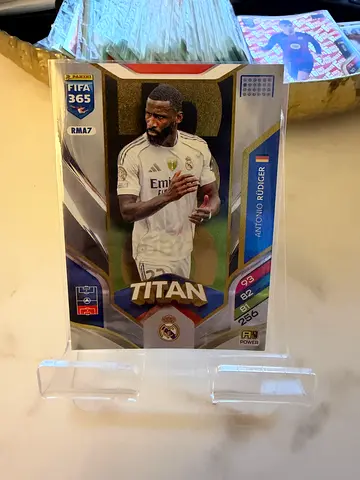FIFA 365 Panini Titan Trading Card - Antonio Rudiger (Sleeved, Good Condition)