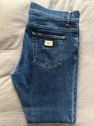 Dolce&Gabbana Skinny Fit Denim (Blue)