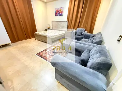 Fully Furnished Big Studio with Balcony First Floor Monthly 4800 Water and electricity including at