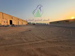 Large Yard for Annual Rent in Sajaa, Sharjah, 48,438 Sq. Ft., Spacious Outdoor Area with Easy Paymen