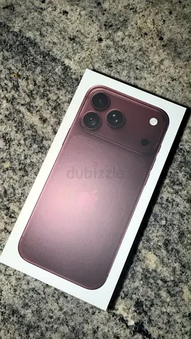 iPhone 18 pro max 256gb Burgandy brand new