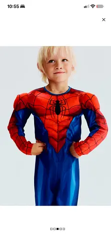 Kids Spider-Man Fancy Dress Costume - Size 6-8 years from H&M