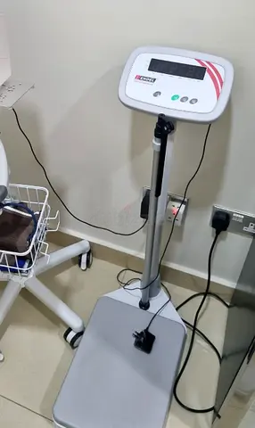 Medical Floor Scale with Digital Display - Perfect Condition