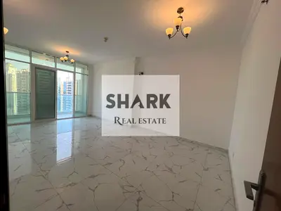 2-Bedroom Apartment with Living Room for Sale in Al Waha Towers 1 – Al Rashidiya 1, Ajman Area: 1,550 sq. ft. Features a balcony, 3 bathrooms, and a