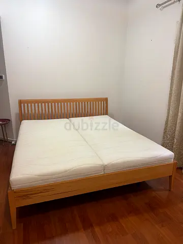 Queen bed and mattresses