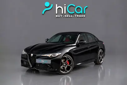 AED 2,682 P.M • 0% Downpayment • Alfa Romeo Giulia Veloce • Agency Warranty And Service Contract