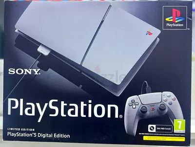 PlayStation 5 Digital Edition Limited Silver Boxed (Like New)
