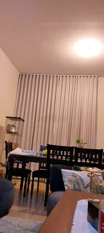 Light grey full-length curtains - good condition, ready to hang