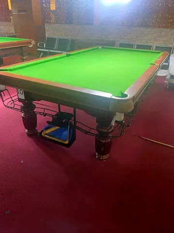 9 feet marble slate top,Reel return ball used Billiards table is for sale