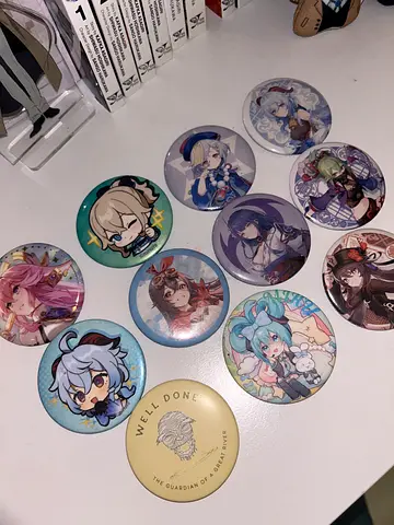 Genshin impact pins