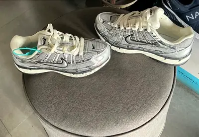 Nike Silver/White Running Sneakers - Size all available new