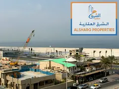 Two bedrooms and a living room, sea view, 2 bathrooms, built-in wardrobes, prime location, central a