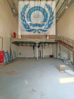 High Power, Ready Warehouse, Civil Defense Approved, Sprinklers At 30 per sqft With Mezanan In Qasmi