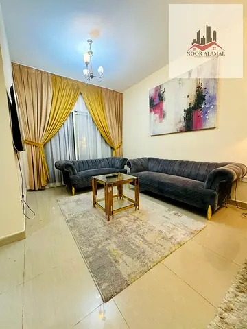 الشارقه التعاون  غرفه وصاله ومطبخ وحمام  وبلكونه خلف دي تو دي.ع مخرج دبي السعر4200 شامل انترنت