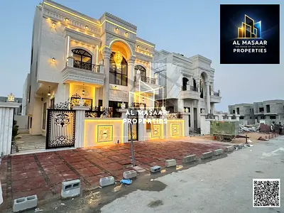 فيلا فاخرة كلاسيك للبيع في عجمان | 6 غرف ماستر | شامل رسوم التسجيل | من المالك مباشرة
