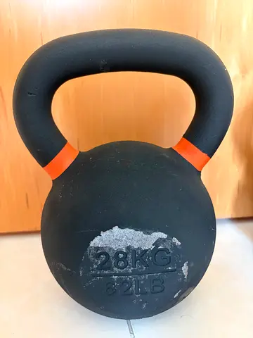 28 kg Kettlebell - Iron cast