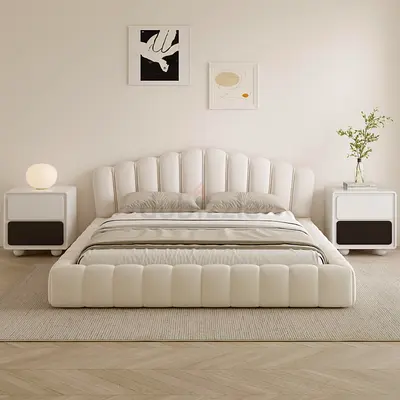 Luxurious Design Super King Size Brand New Bedframe,Hydraulic storage can be Installed