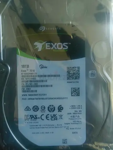 Sea gate Exos 7E SATA Sealed 10 TB Harddisk for sale