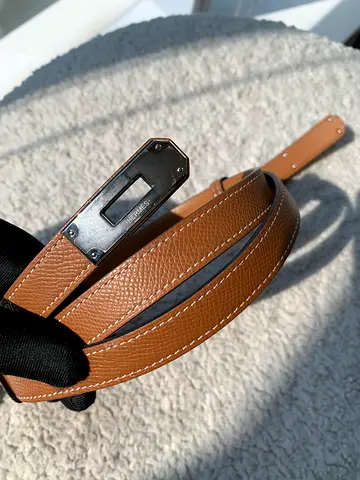 Hermes Gold Kelly 18 Belt
