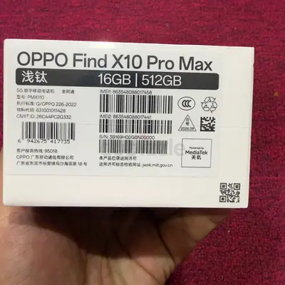 Oppo find x10 pro max 16/512 gb