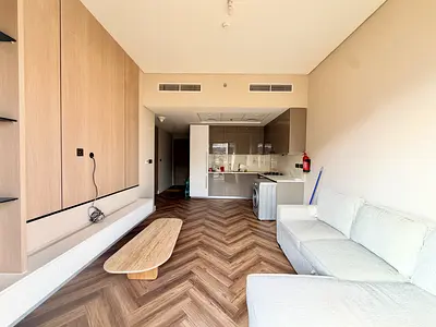 LUXURIOUS FULLY FURNISHED 1BHK | AZIZI RIVIERA 35 | 574 SQFT | BALCONY | AED 75,000 | 4 CHEQUES