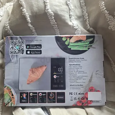 Smart App Controlled Kitchen Food Scale (Bluetooth) - New in Box. Unused. AED 70 Only!