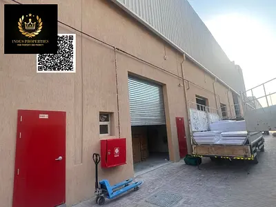 spacious only ground floor brand new warehouse with size 1500sqft with washroom available for rent in al jurf industrial 1 ajman only in 80000aed