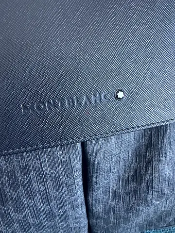 Montblanc Black Saffiano Leather shoulder bag