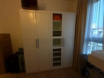 White IKEA PAX Wardrobe – Excellent Condition