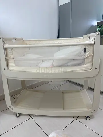 Snuz SnuzPod 5 Bedside Crib - cream