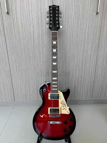 Rare Anthony Kiedis (Red Hot Chili Peppers) Signed Electric Guitar - Dual COA Authenticated