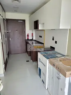 Studio Apartment | Wavez Residence | Balcony & Pool Access