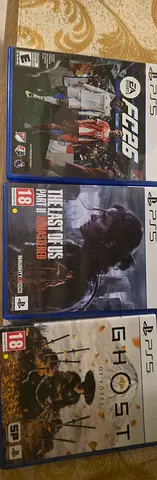 Three PS5 Games: FC 2026, The Last of Us Part II, Ghost of Yotei (PS5) - Excellent Condition